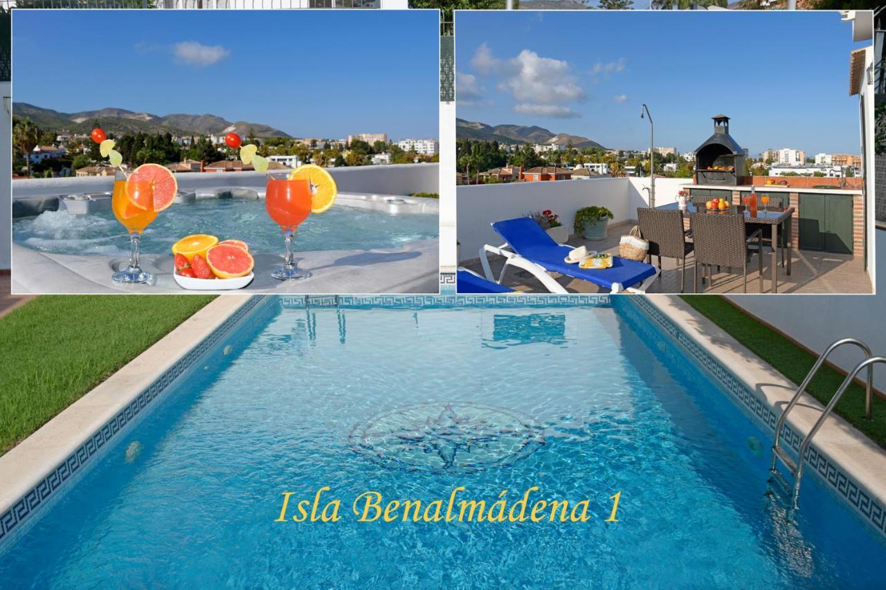 Isla De Benalmadena 1, Jacuzzi, 80M From The Sea, Ac, Bbq, Private Parking, Big Terrace Apartment Exterior photo